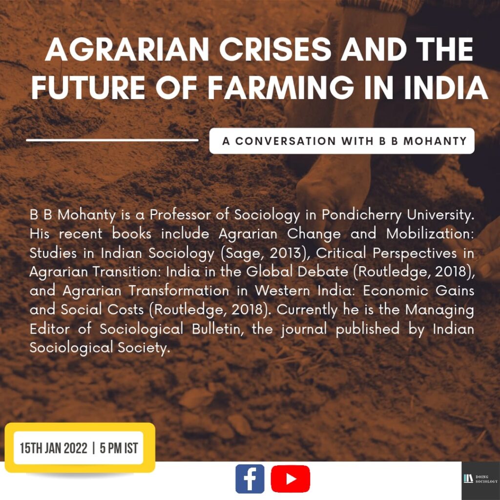 Agrarian Crises And The Future Of Farming In India: An Interview With B ...